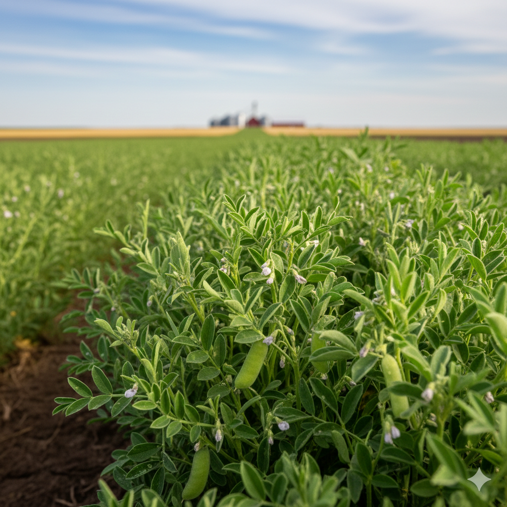 Canadian prairie harvest